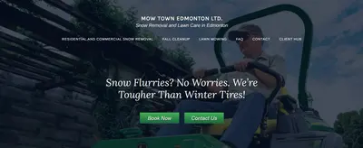 Mow Town Edmonton Website