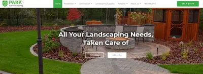 ParkLandscaping website