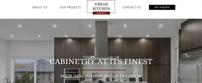 Urban Kitchen Cabinets Website